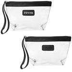 JH30078 Posh Clear Wristlet Pouch With Custom Imprint